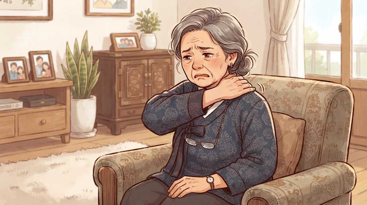 어깨와 날개뼈가 아픈 이유