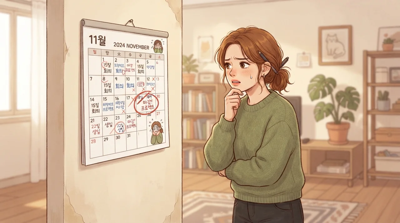 생리가 자꾸 늦어져서 걱정되시죠