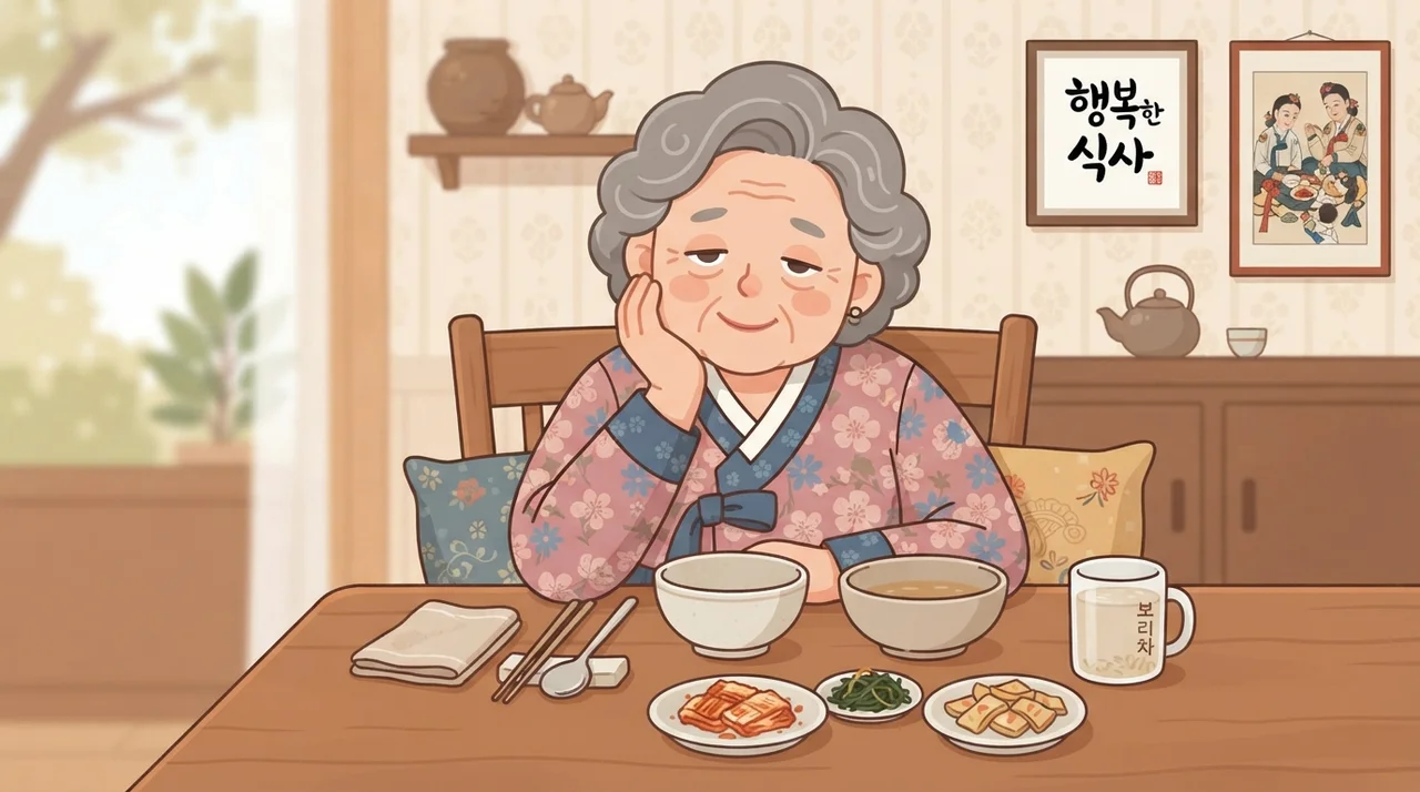 식사 후 몰려오는 졸음