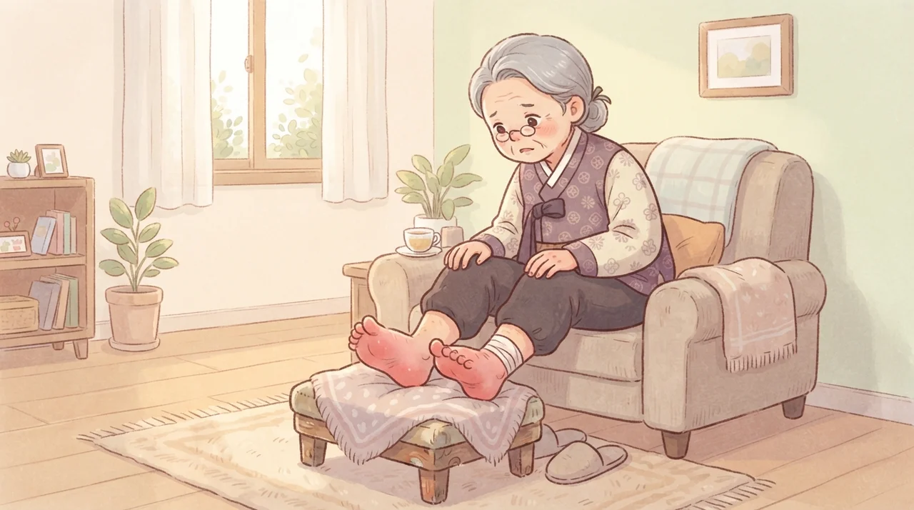 저녁마다 발이 붓는 이유