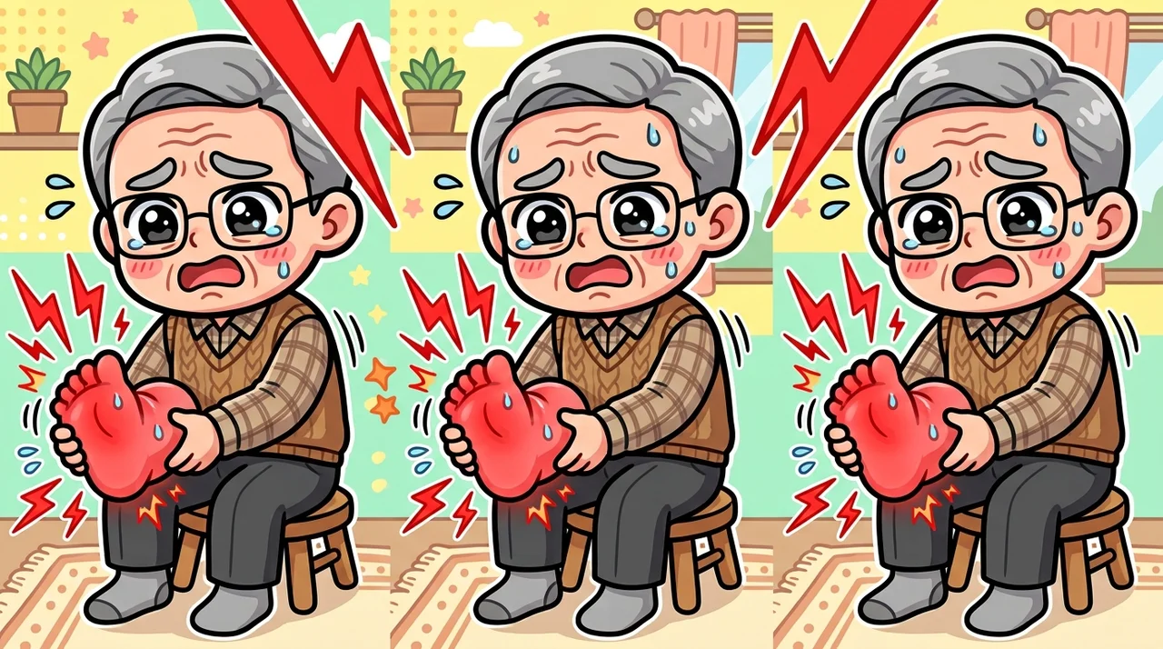 포천 발등이 뜨겁고 아픈 통풍 증상 살펴봐요