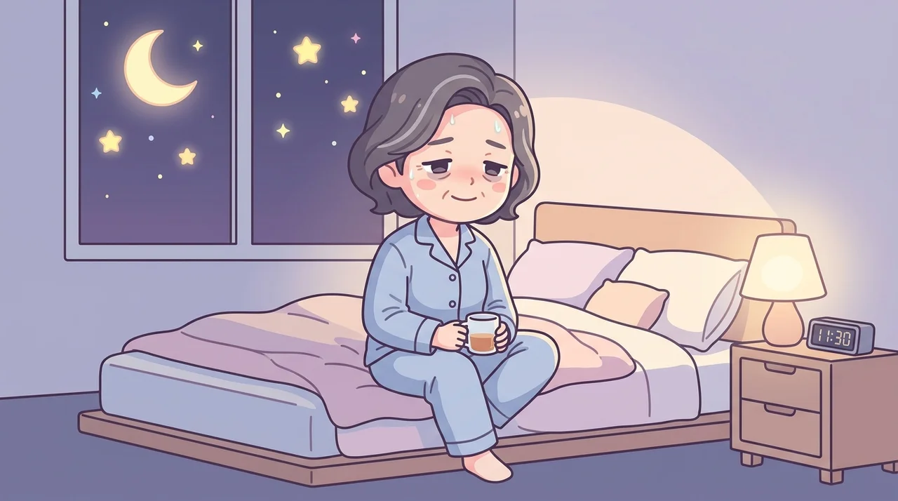 철원 갱년기 밤 땀 나는 이유와 대처법