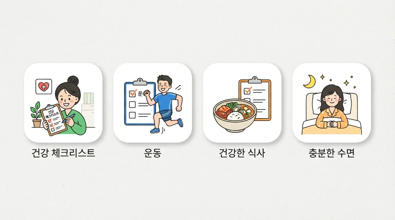 몸이 보내는 신호, 한번 체크해 보세요