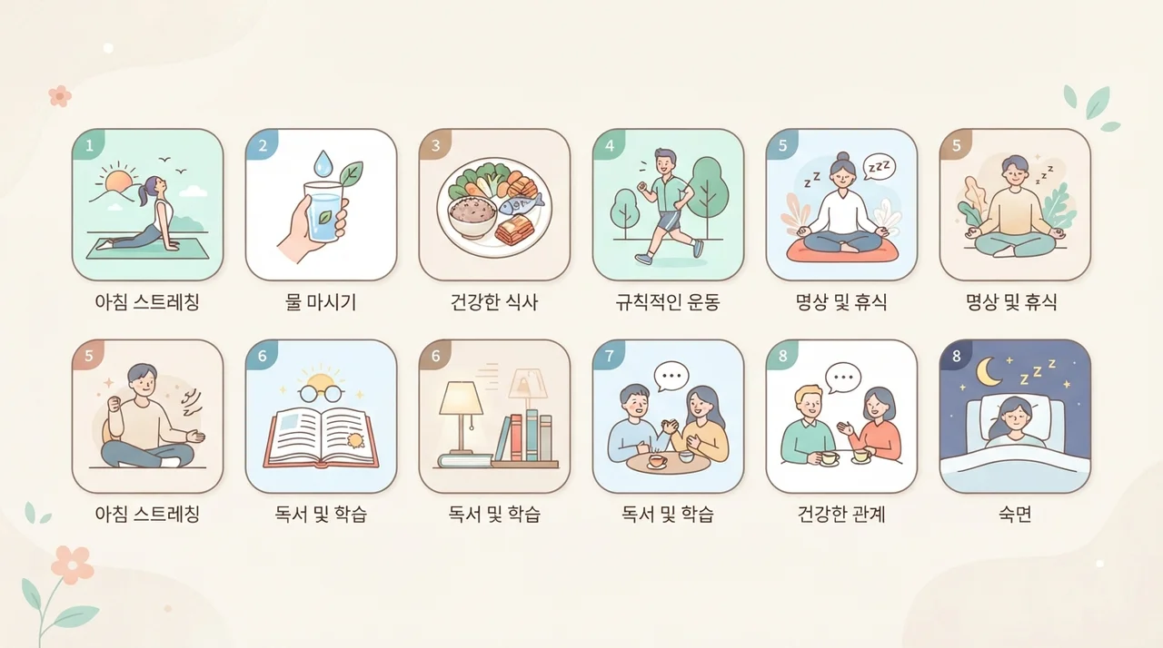 혈당을 지키는 생활 수칙