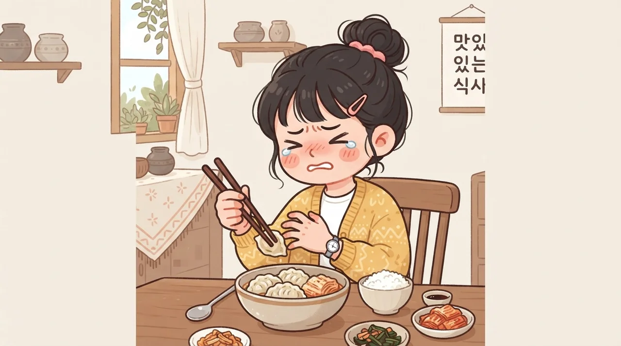 젓가락질할 때만 아픈 손목, 이유가 뭘까요