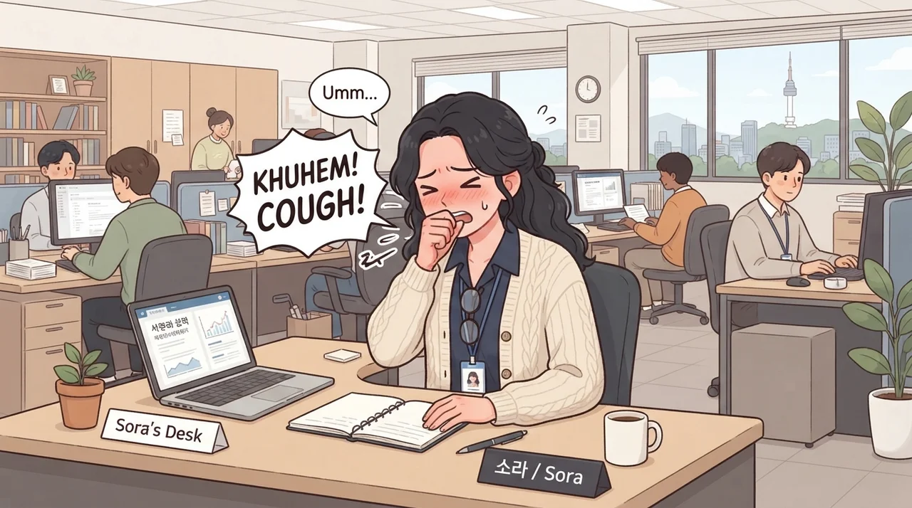 말할 때마다 컥컥대는 기침, 왜 그럴까요