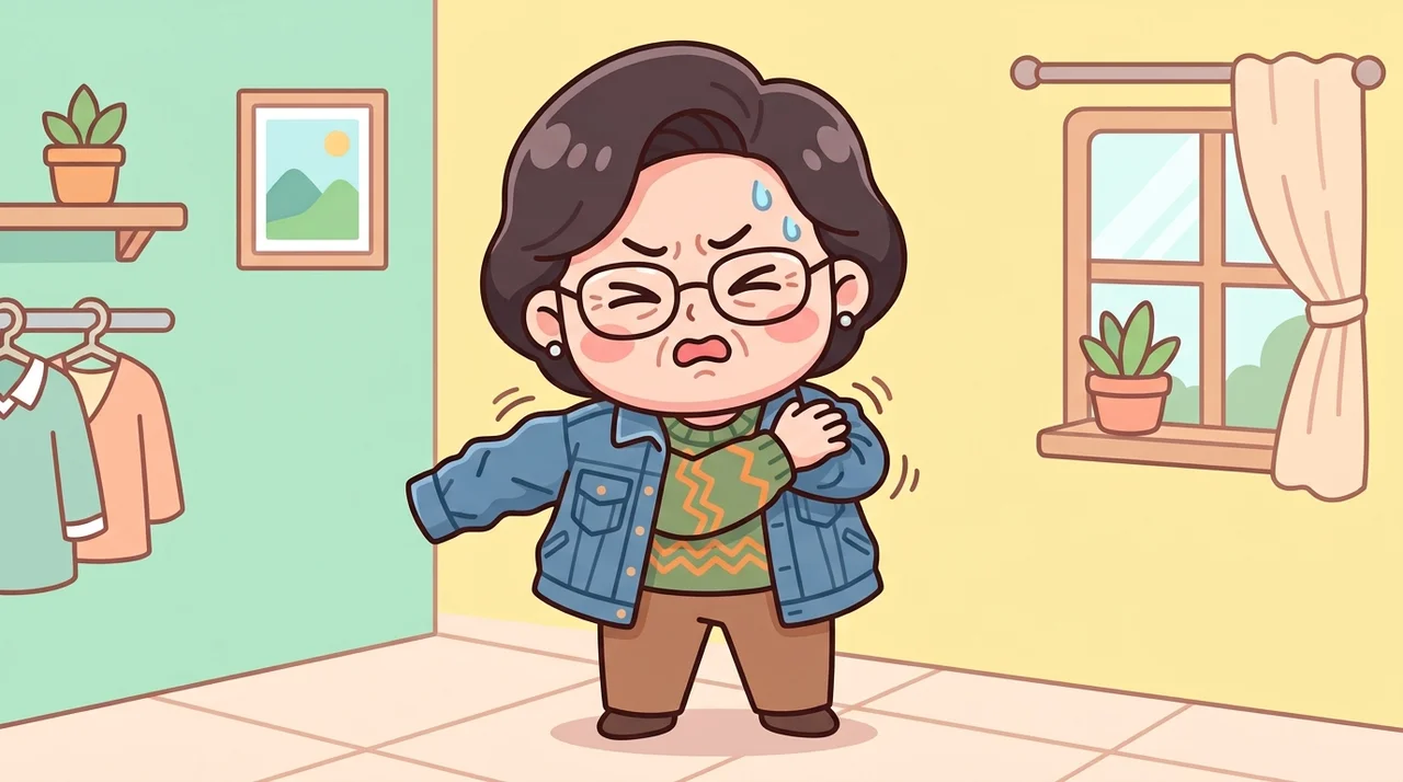 오십견이 옷 입을 때만 불편한 단계라면