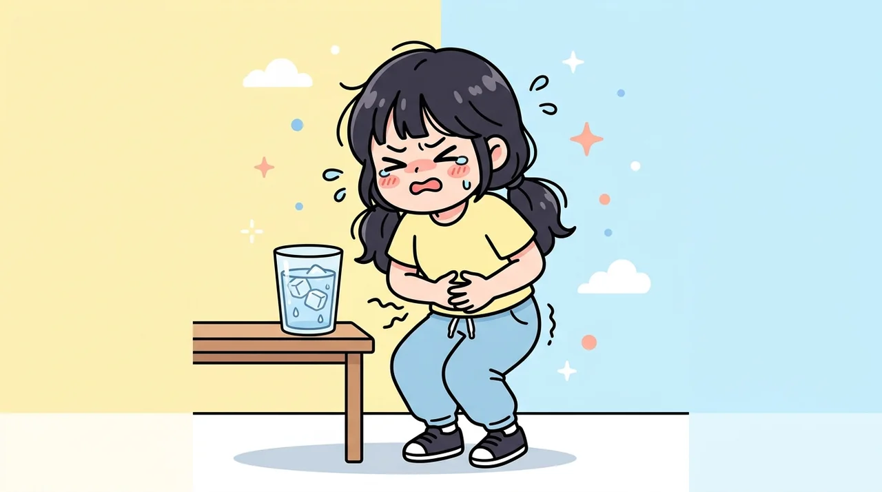 진접 찬물 마신 뒤 설사, 배가 아플 때 대처법