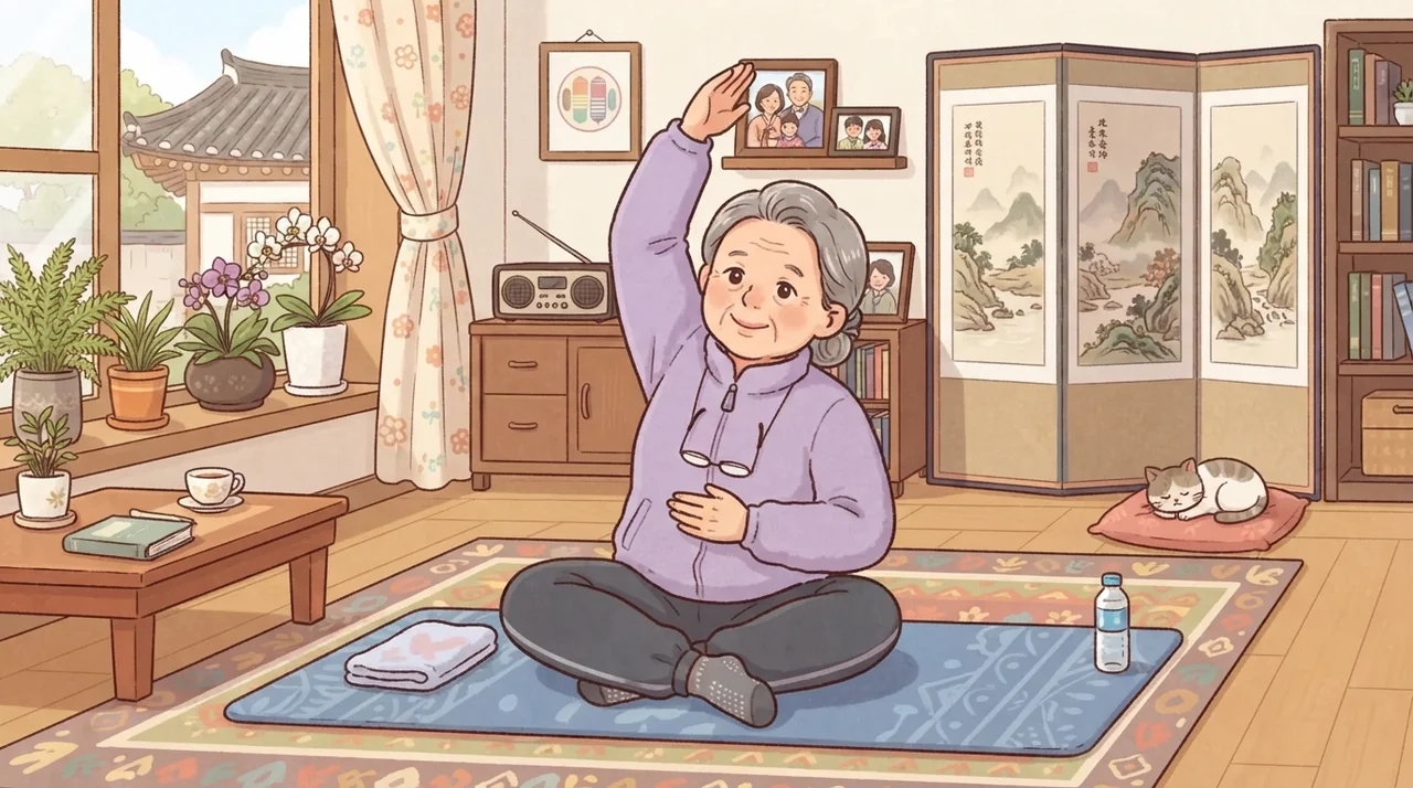 집에서 하는 허리 관리법