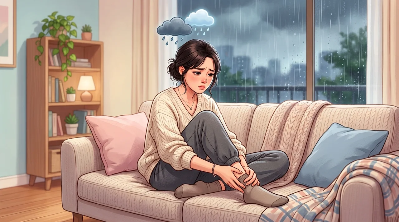 철원 관절통이 손보다 발목에 먼저 오는 날
