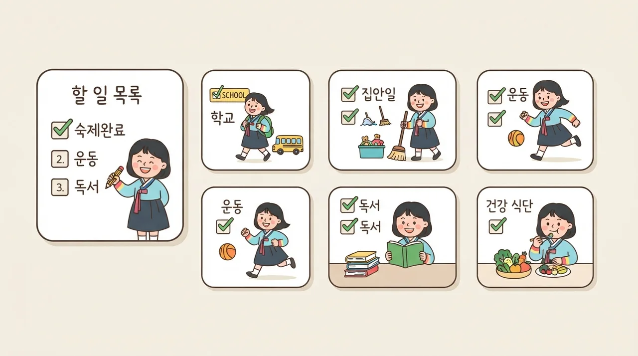 수면을 방해하는 체크리스트