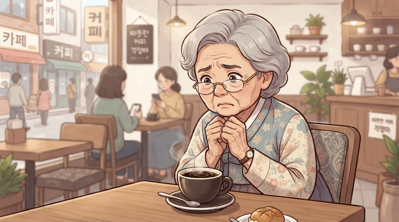 커피 한 잔에 심장이 쿵쿵 뛰나요