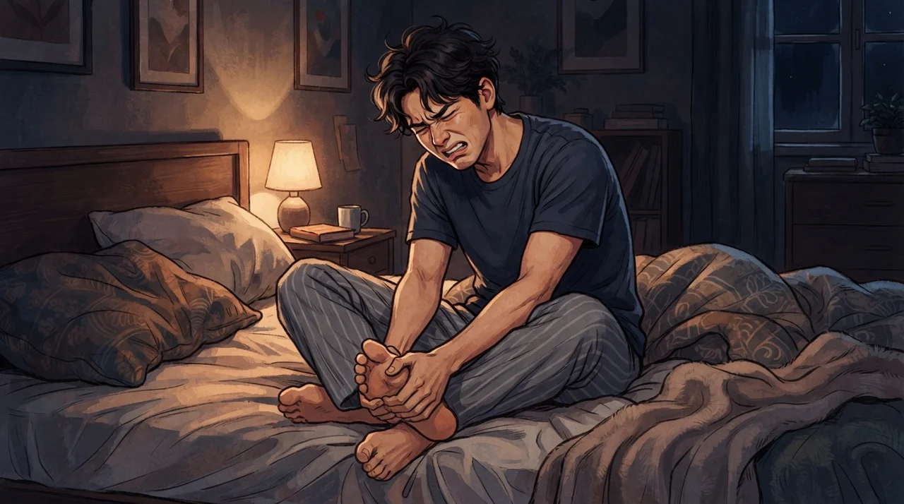 밤만 되면 찾아오는 욱신거림