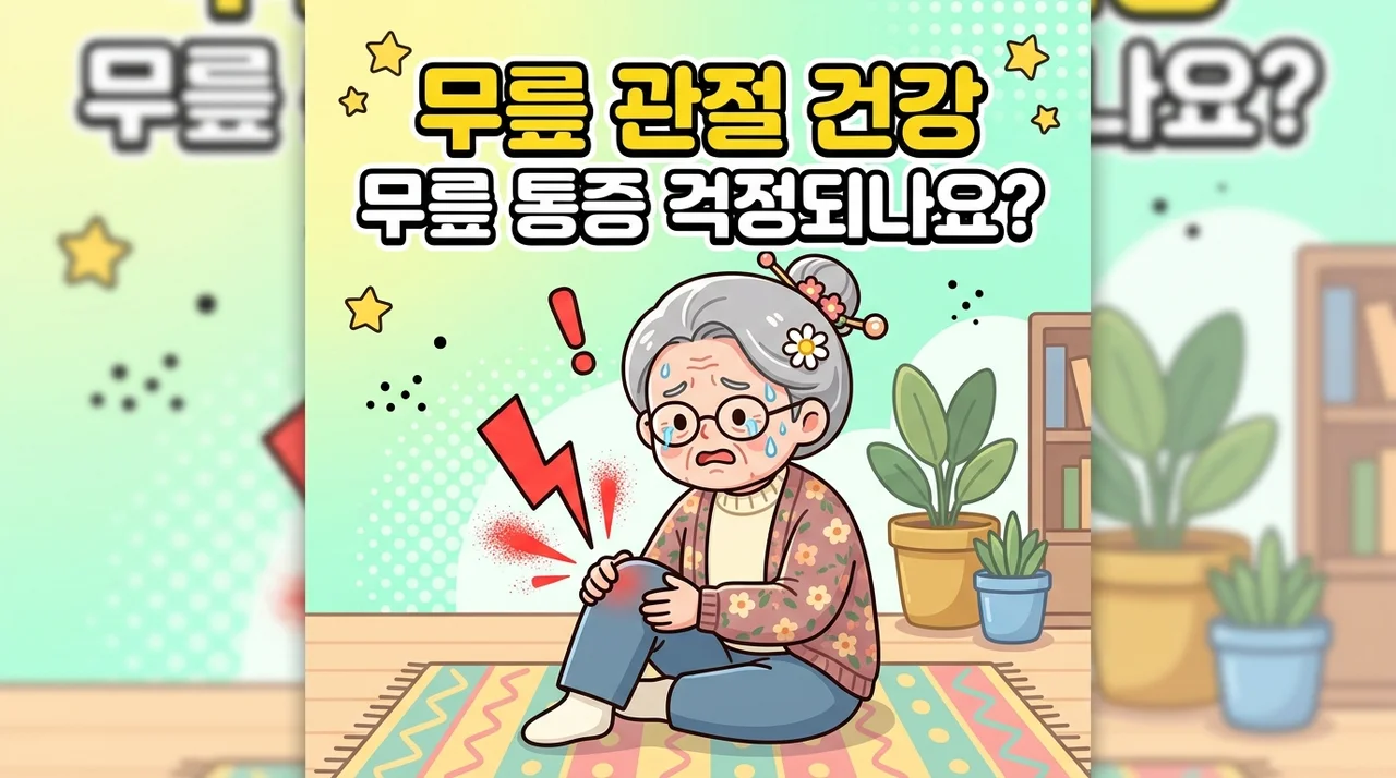 철원 무릎통증 쪼그려 앉기 조심하세요