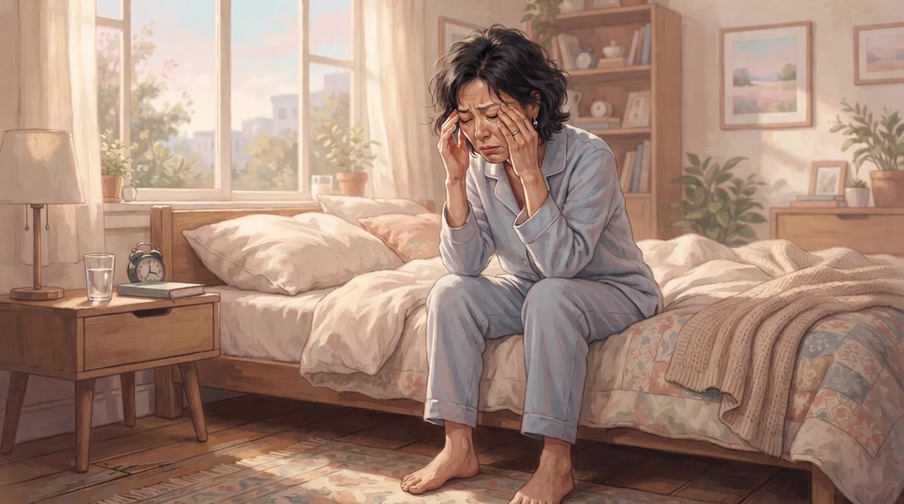 잠 설친 다음 날 머리가 무겁다면
