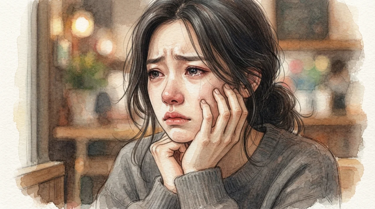 찬바람 불면 얼굴이 찌릿해요