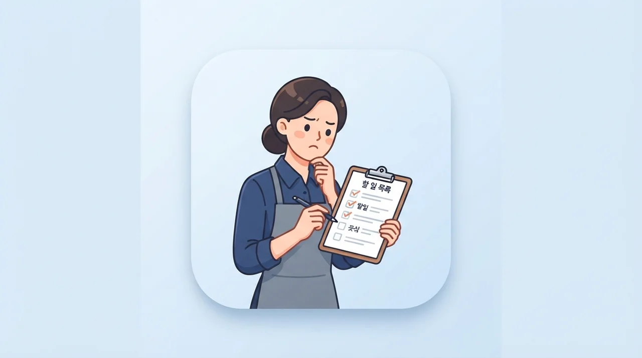 한 번쯤 체크해 볼 항목들