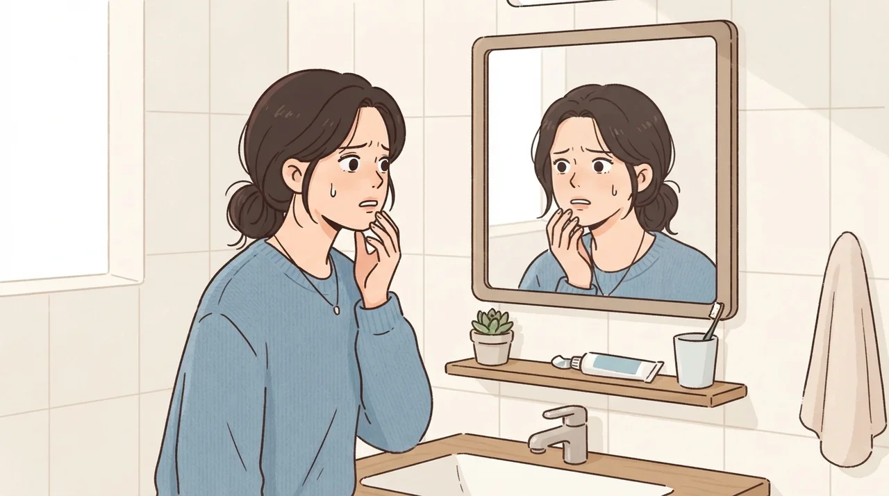 어느 날 얼굴이 창백해 보인다면