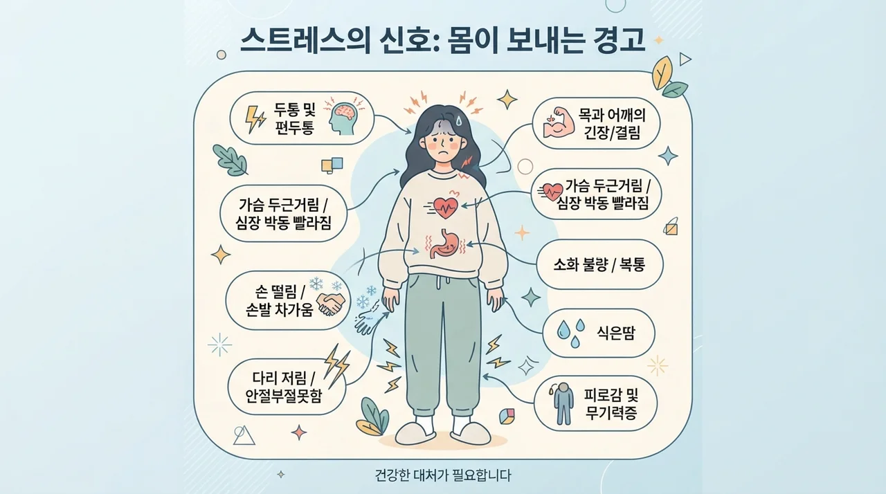 몸이 보내는 초기 신호를 알아두세요