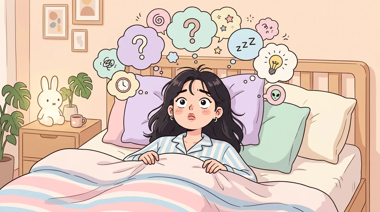 불면증이 새벽보다 잠드는 순간이 더 어렵다면