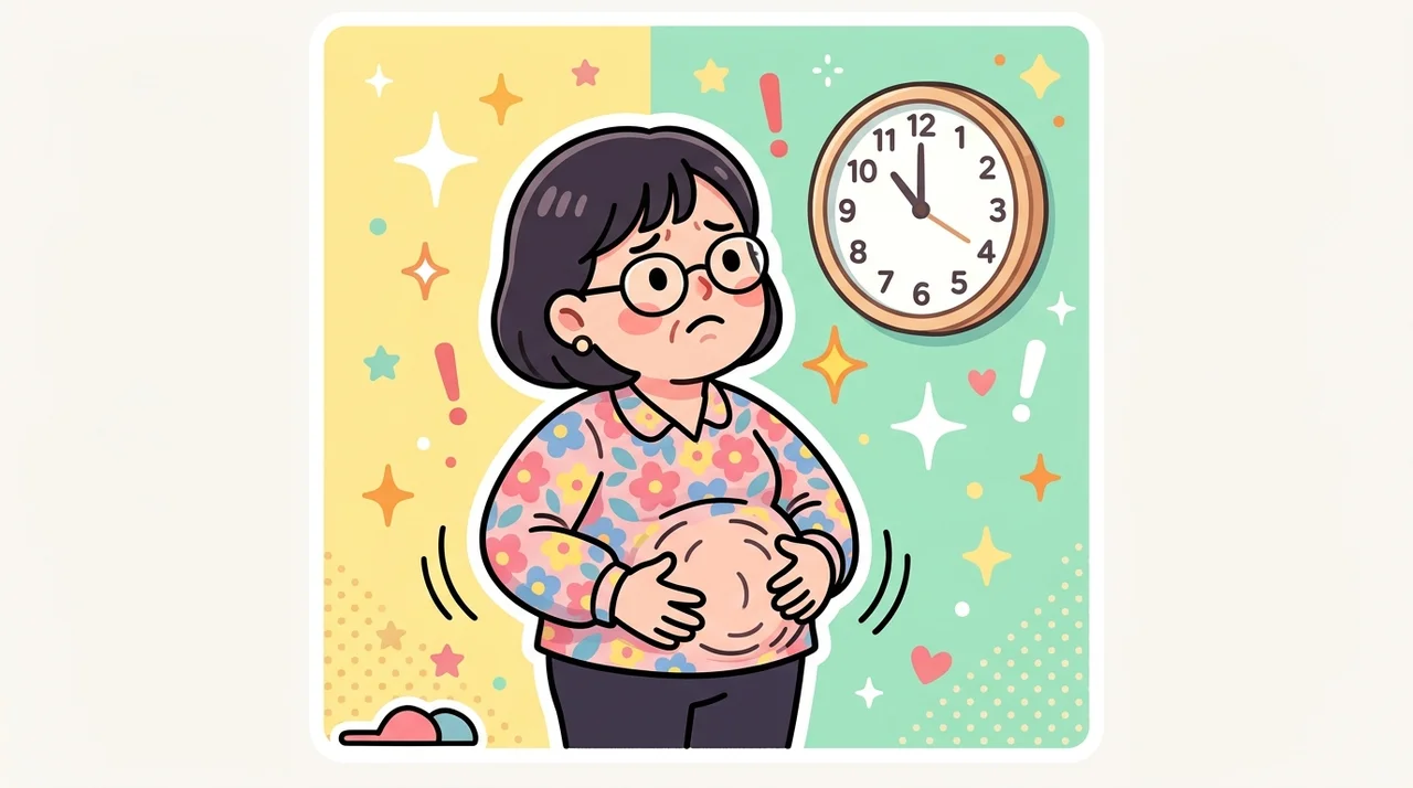 양문 변비로 배가 빵빵할 때 대처법