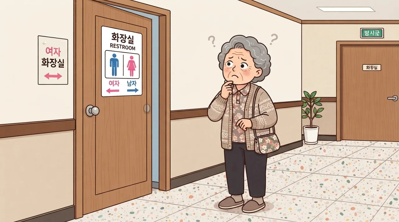소변 보고 난 뒤에도 찜찜하시죠