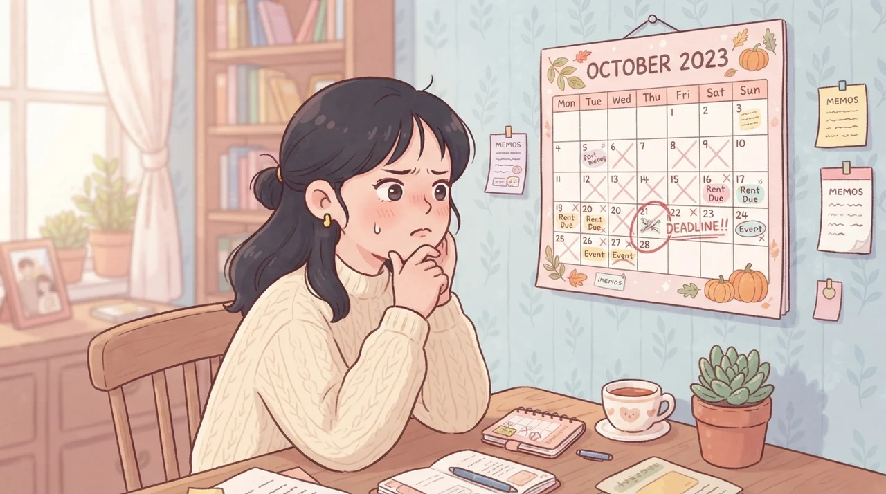 유독 스트레스 받은 달만 왜 그럴까요