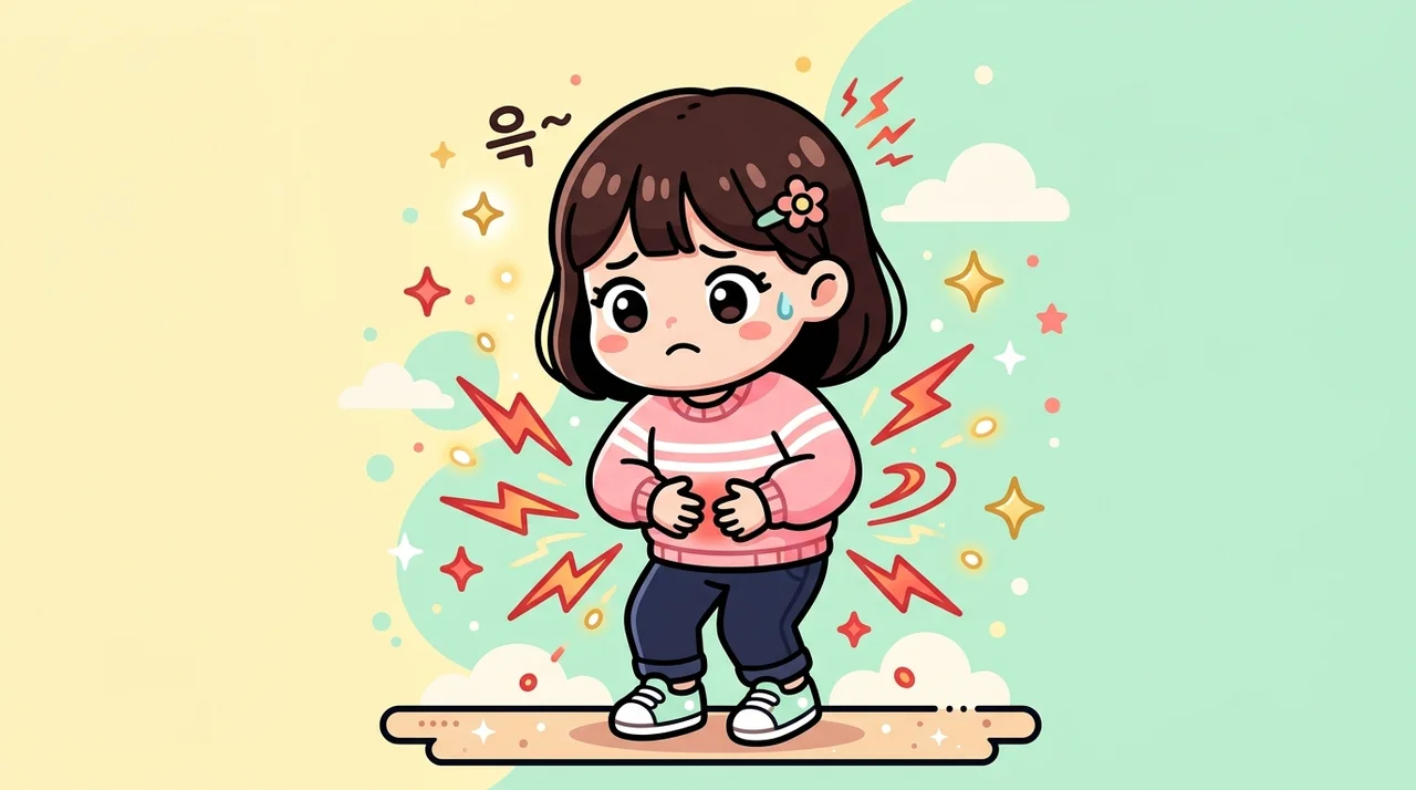 생리통이 첫날보다 둘째 날 더 묵직하다면