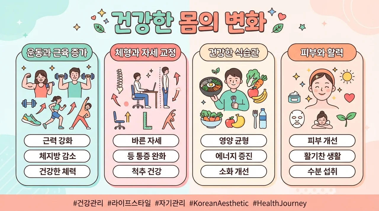 배란 전후에 나타나는 주요 신체 변화