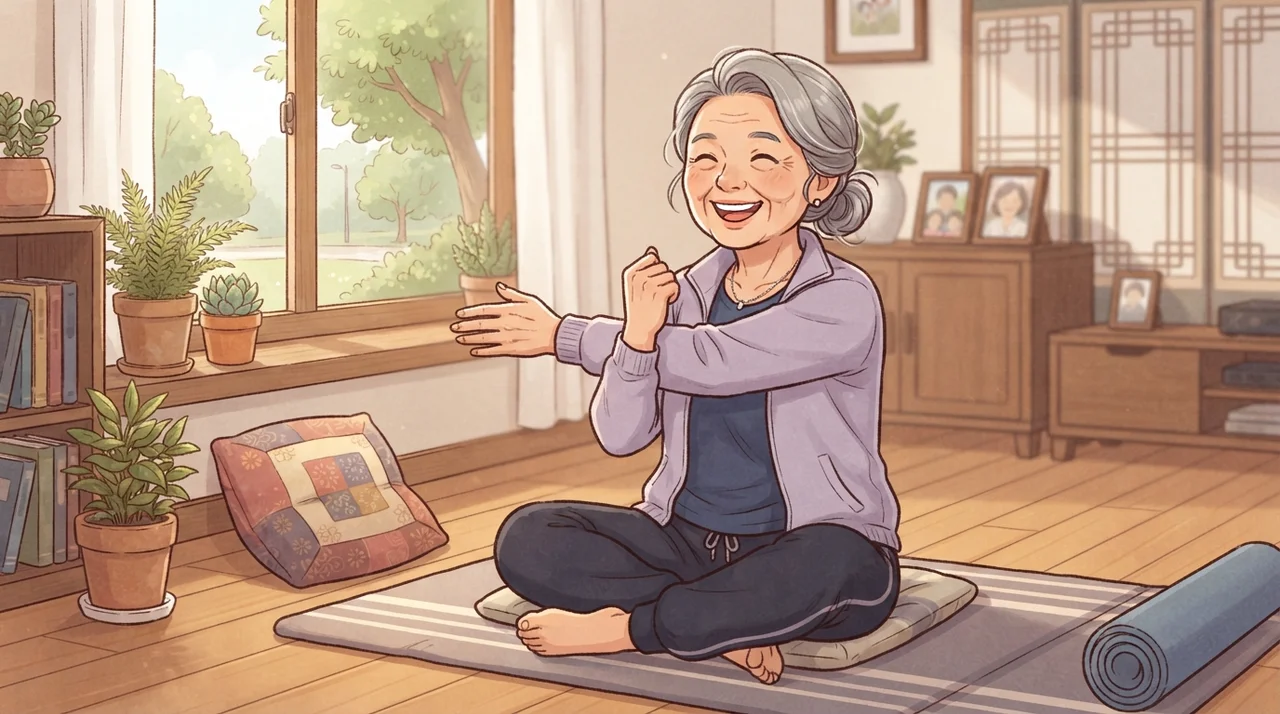 집에서 천천히 따라 해봐요