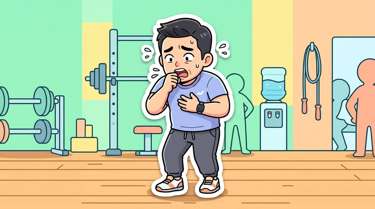 철원 운동 후 기침이 뒤늦게 올라온다면