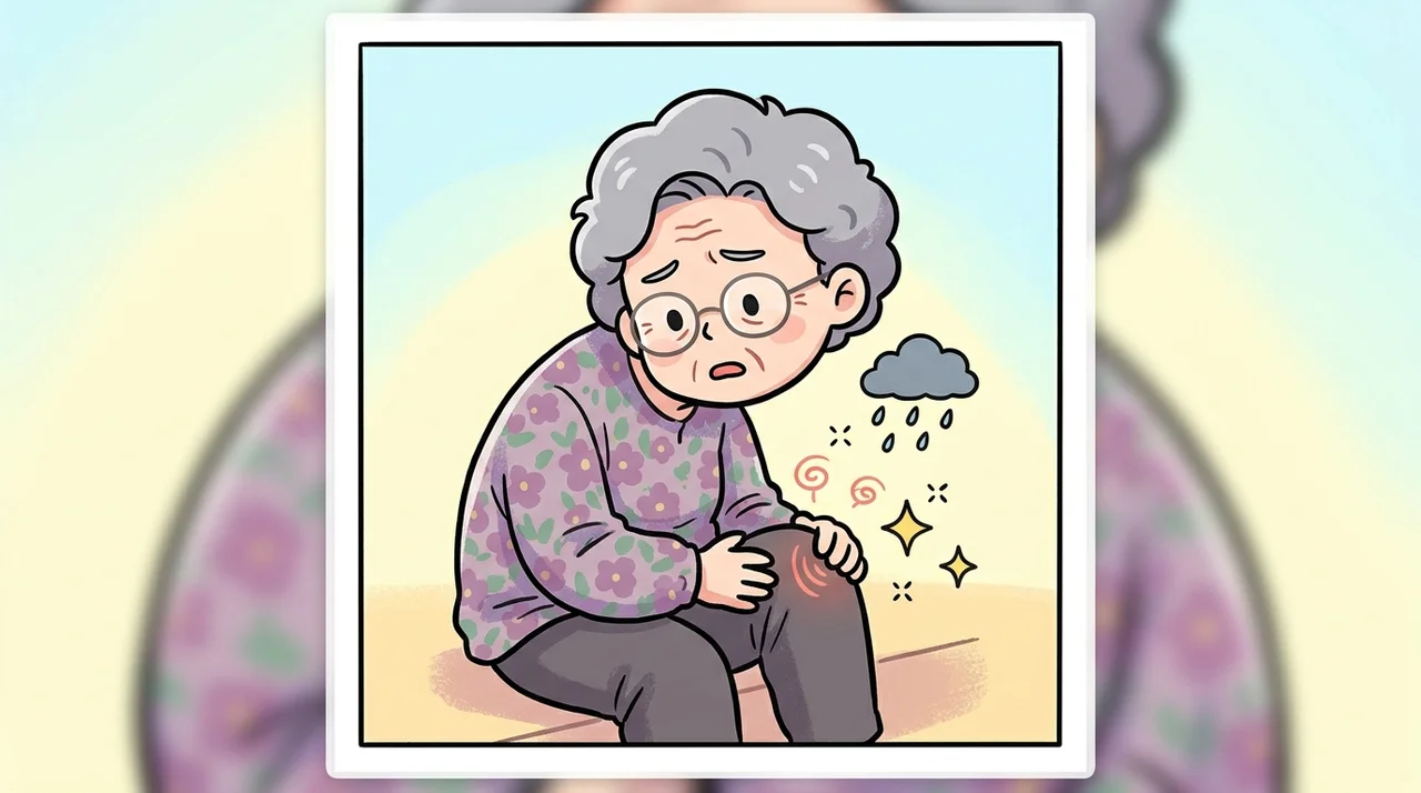 송우리 비 오기 전 관절통 왜 아플까