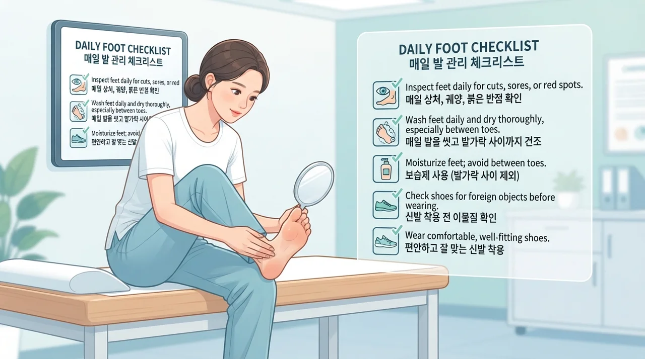 일상에서 바로 시작하는 발 관리법