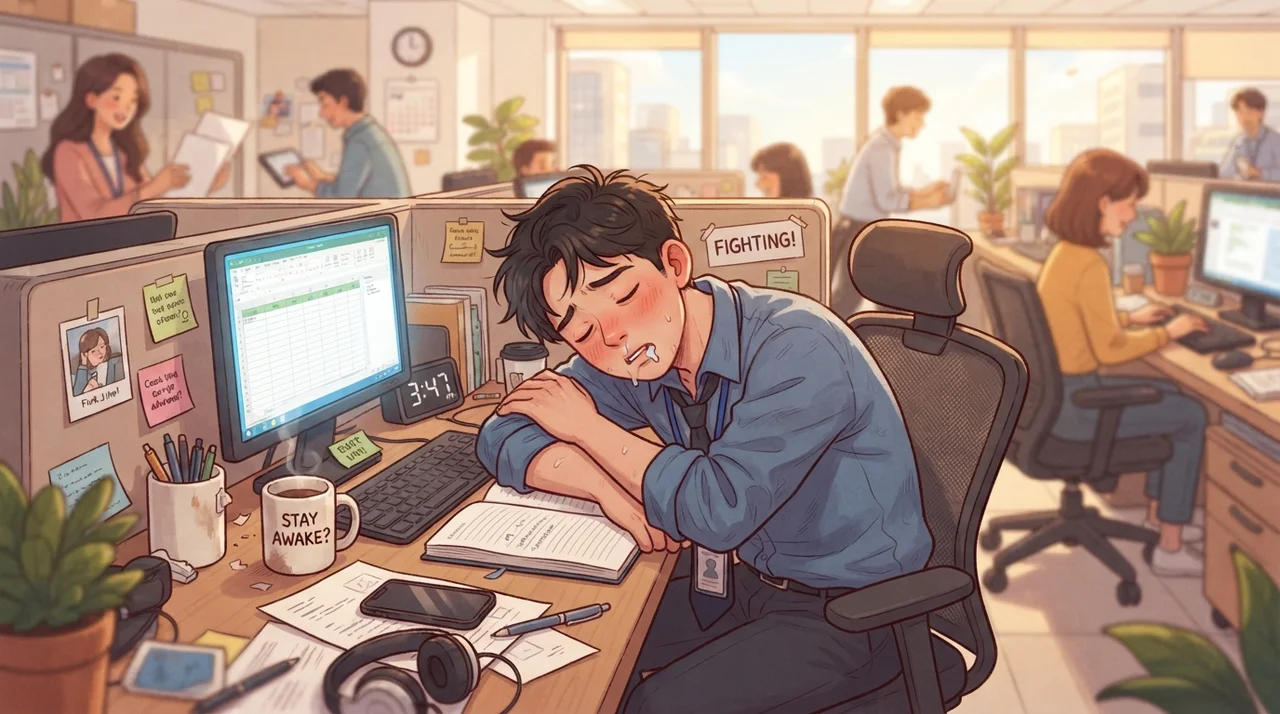 보약을 먹어도 오후가 되면 왜 더 힘들까요