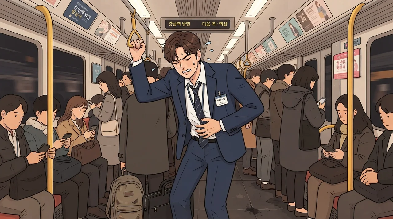 출근길만 되면 찾아오는 불편함