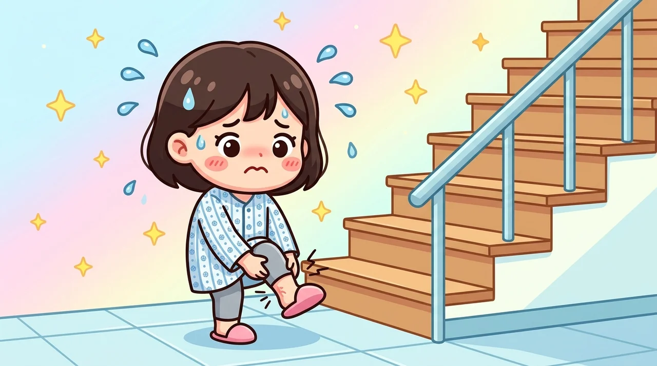 철원 발목염좌 계단 내려갈 때 불안하다면