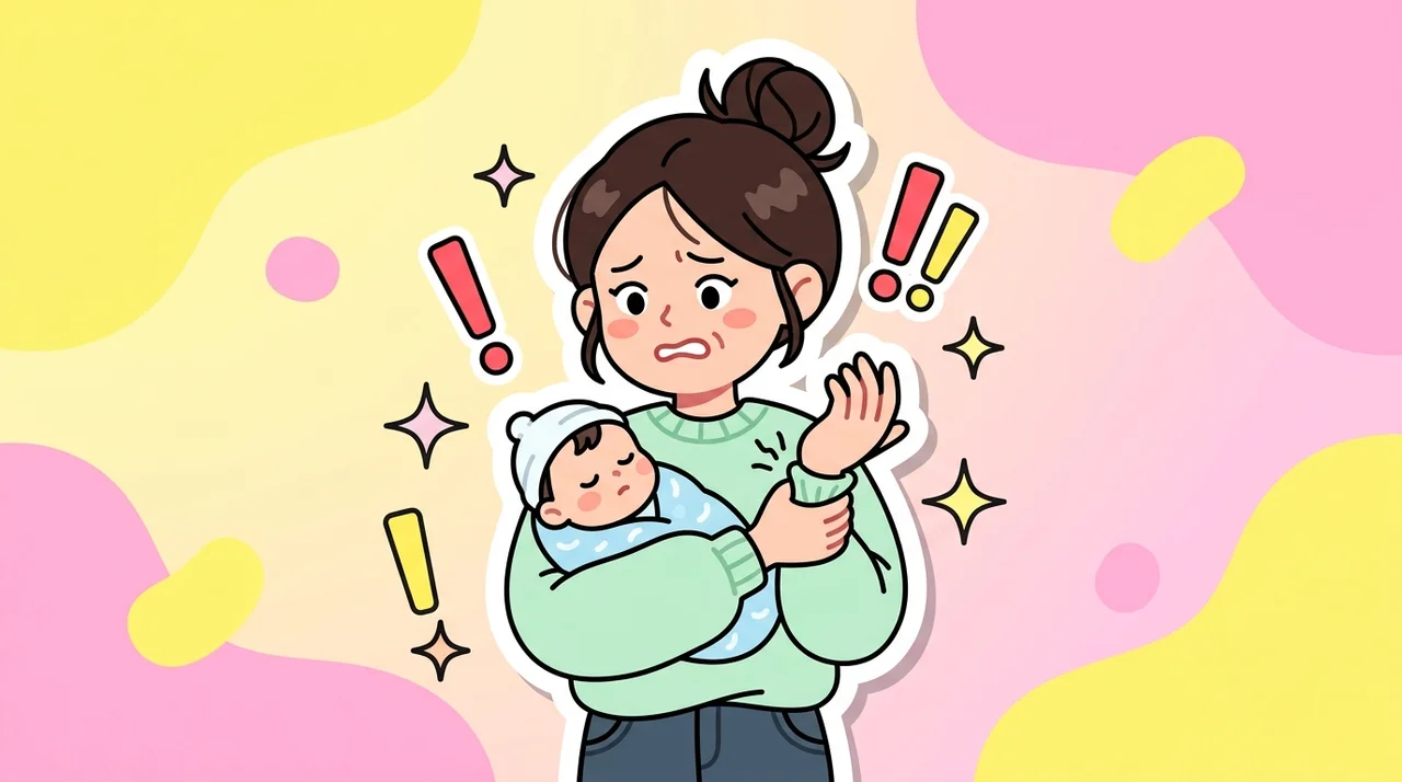 산후 손목 시림 아기 안을 때마다 힘들다면