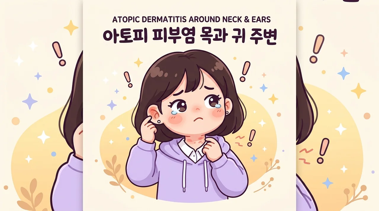 철원 아토피 목과 귀 주변에만 생기는 이유