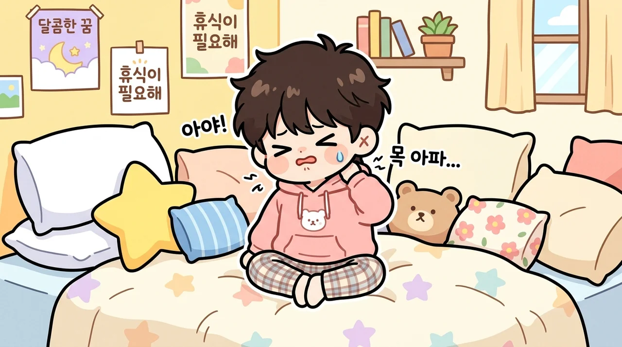 철원 경추디스크 체질보다 자세와 베개 높이부터