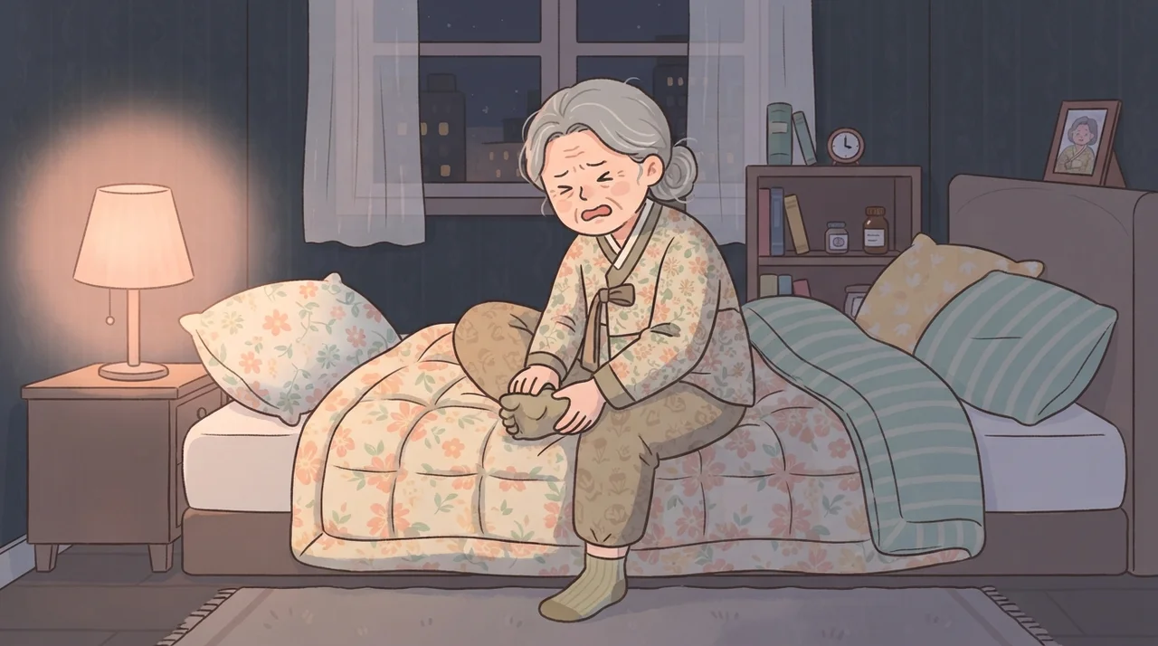 밤마다 발바닥이 꼬이는 느낌