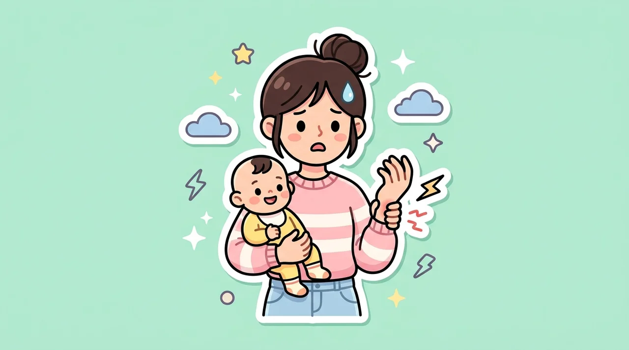 아이 안고 손목이 아플 때, 엄마를 위한 관리법