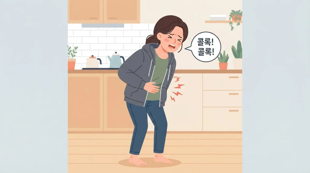 기침할 때 옆구리가 찌릿해요
