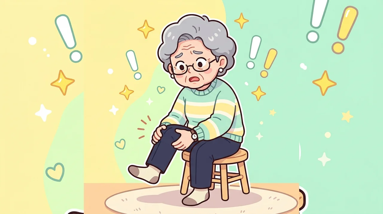 앉았다 일어설 때 무릎 뚝 소리, 왜 날까요?