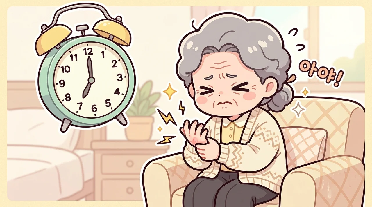 아침마다 손가락 뻣뻣하고 주먹이 잘 안 쥐어진다면