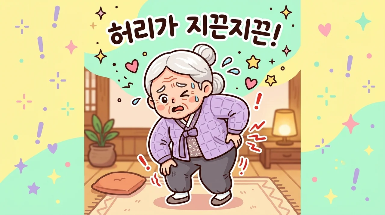 사고 후 다리에 힘이 없나요 허리 아래 묵직함 이유