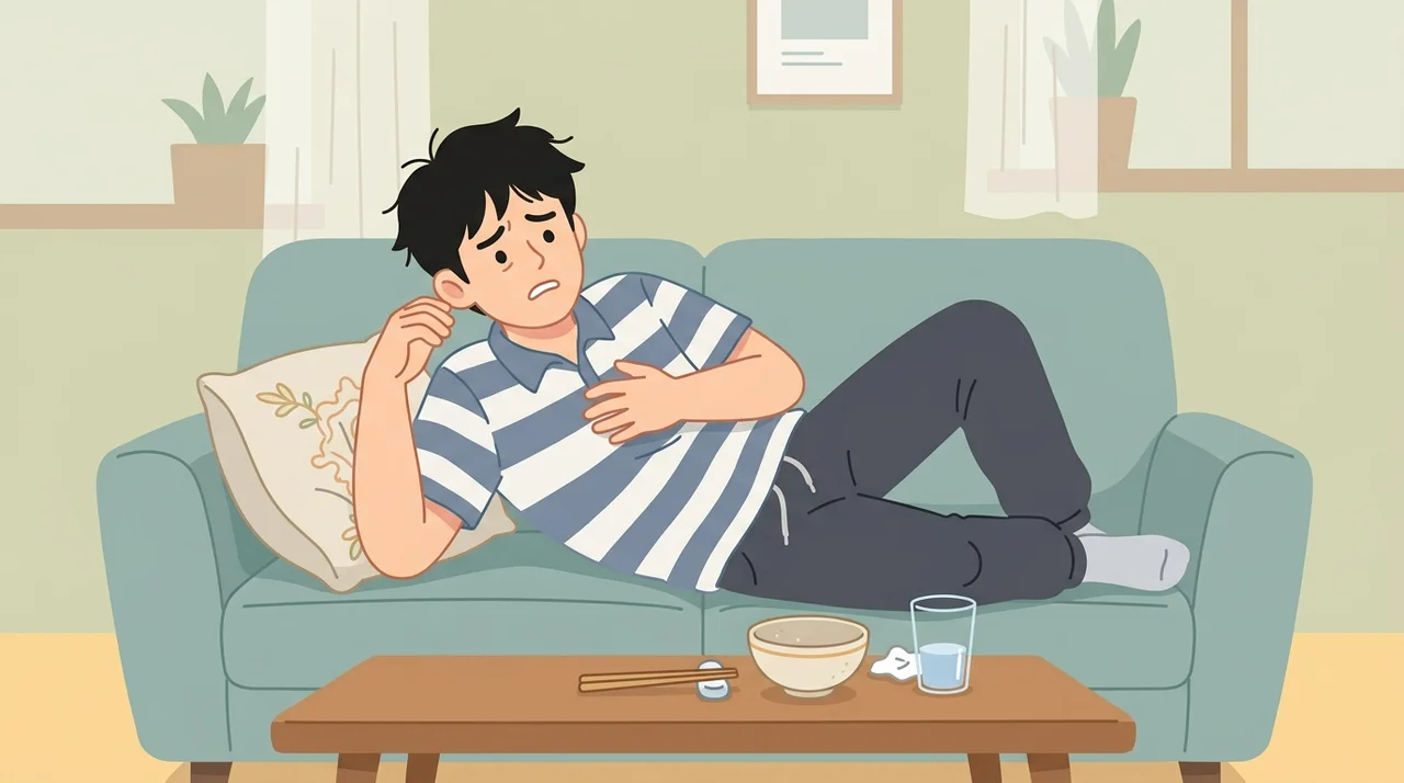밥 먹고 바로 누우면 안 되는 이유