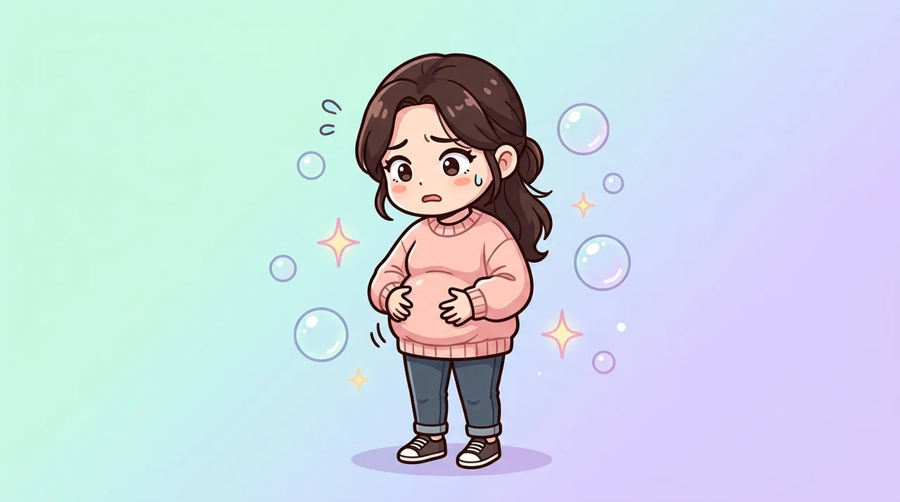 설사와 변비 반복되는 배, 왜 자꾸 빵빵할까요