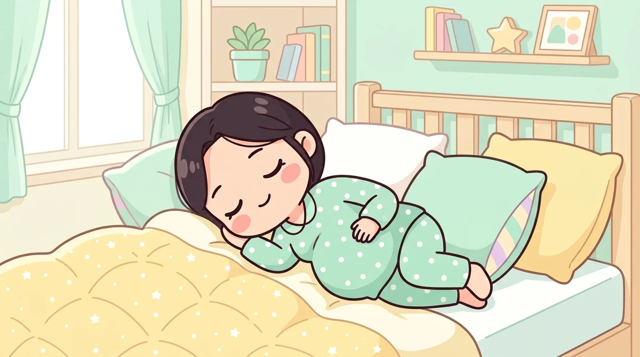 출산 앞두고 잠 못 드는 만삭의 밤, 편안하게 보내기