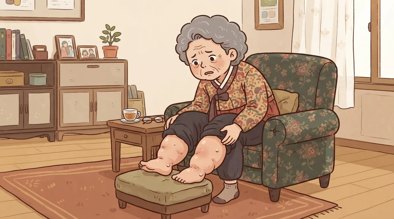 저녁이면 퉁퉁 붓는 몸, 왜 그럴까요