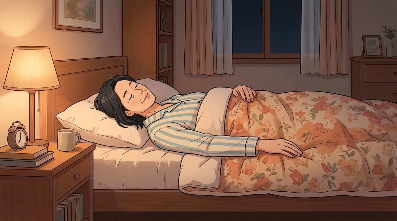 자세만 바꿔도 밤이 한결 편해지는 사람이 많습니다